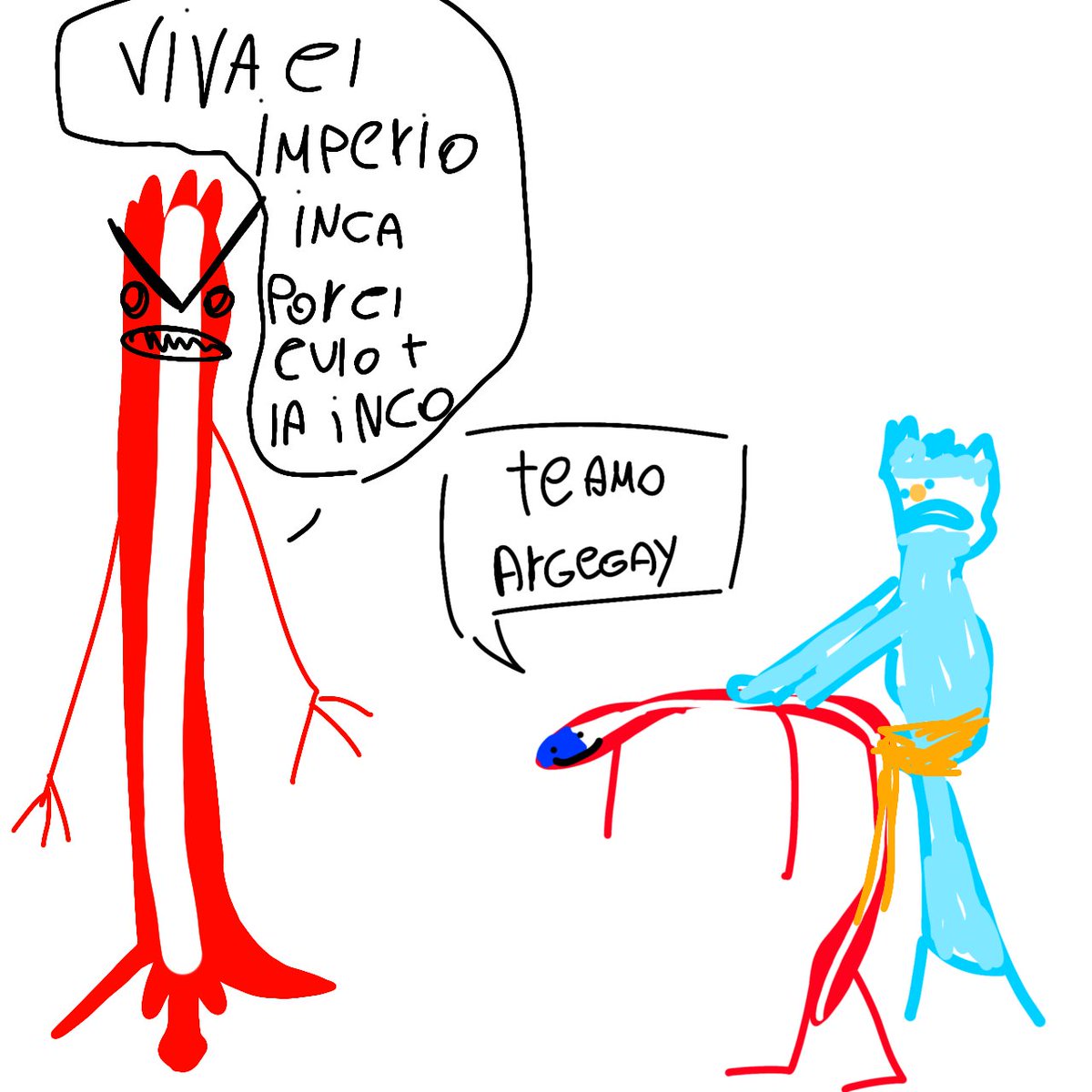 dalemeeasters's tweet photo. Dibujos random :D
La última imagen es rule, lo publicaré dentro de unas horas 😈

Viva el Imperio Inca por el culo t la inco🤑
. 
. 
. 
#dibujos #random #countryballs #countryballsnsfw #tumadre #imperioinca #bielorusiarule34 #countryhumans #españa https://t.co/6DceKrBksi