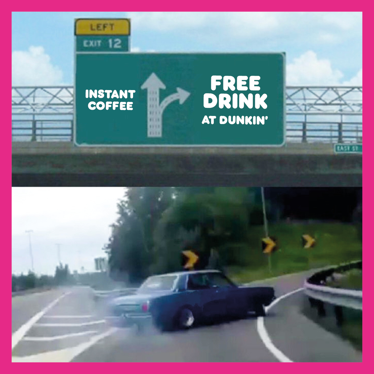 DUNKIN' UK on Twitter "When you hear DUNKIN’ is giving away free
