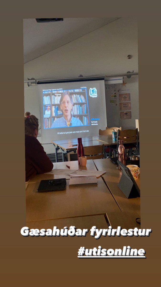 Gæsahúðar fyrirlestur #utisonline #menntaspjall