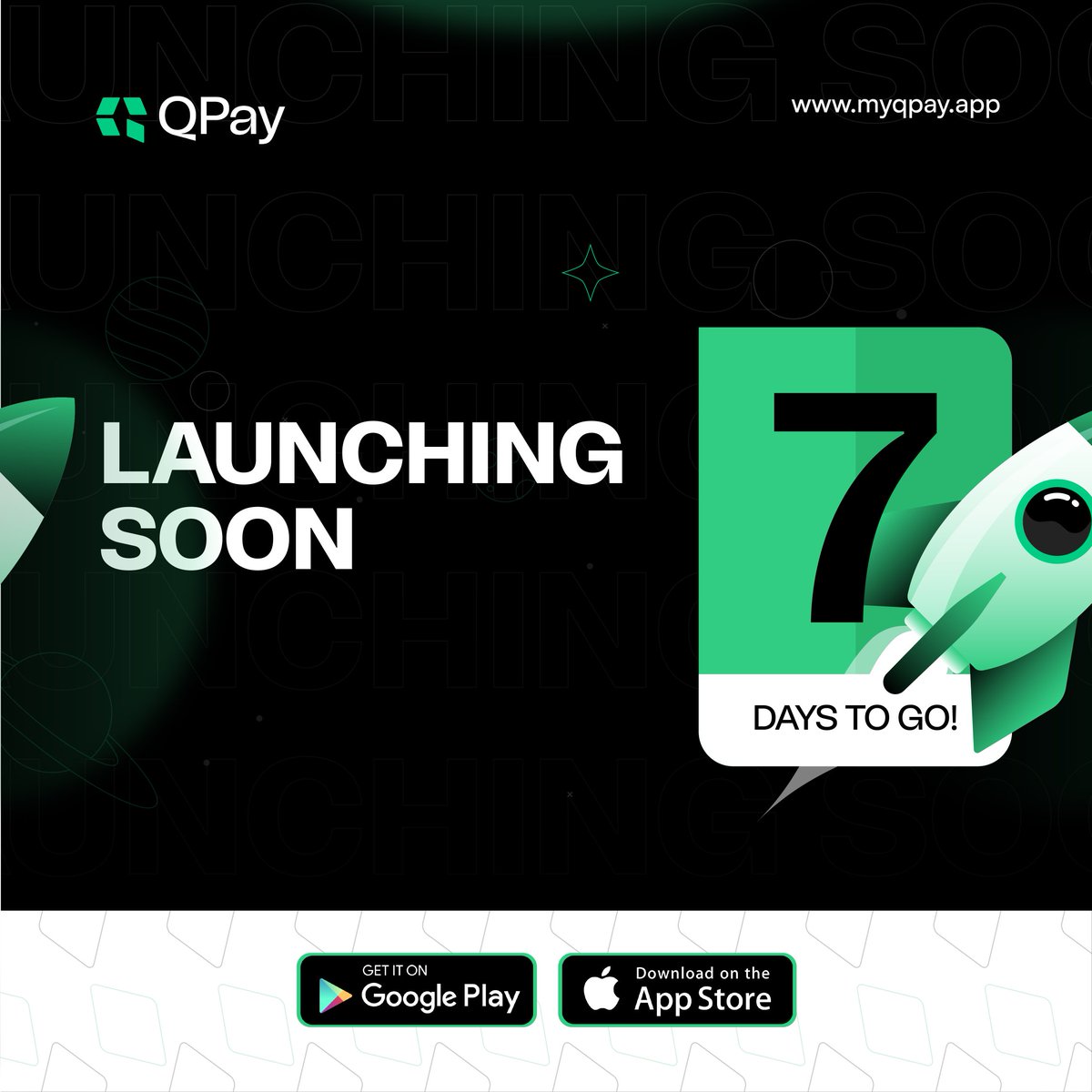 myqpay_app's tweet photo. Can you hear it?
Can you see it?

Been a long, but almost here...

#Qpay
#Qpay4U
#Qpayishere
#Thelaunch https://t.co/7C94VTbi5t