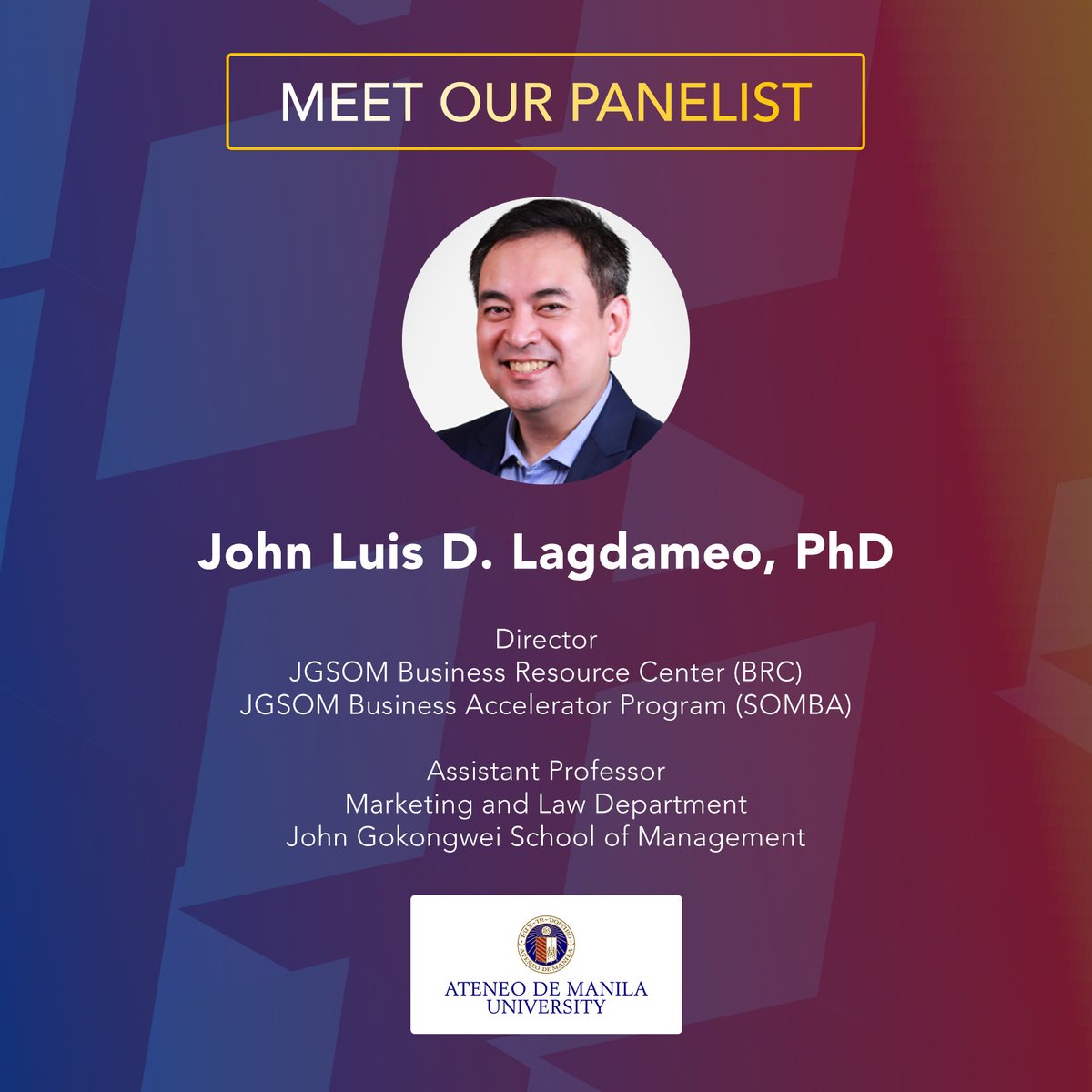 pathway2employ's tweet photo. 3 WEEKS 'TIL THE PATHWAY NATIONAL EVENT!
We are pleased to share with you the confirmed panelists from the Philippines and in Europe who will share points of view on pathways to improving higher education graduates' employability and entrepreneurial skills.
#pathway2employability https://t.co/sjUSLBhu5N