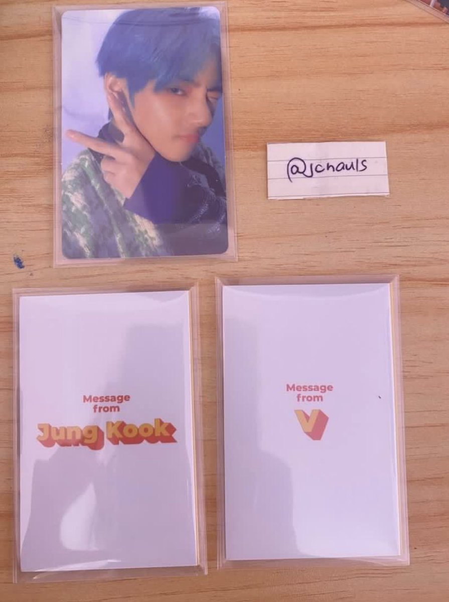 jchauls's tweet photo. ꒰ 🛒 ꒱ 𓂃 🧺  • ✧ ic wts lfb ph ✧
            ⤷ #lovedbyjc 

˗ˏˋ taehyung motsp set´ˎ˗
         ╰ > ₱ 560 + fees

𖥻 good condi
𖥻 onhand
𖥻 payo / 1 week (flexi)

   𓊔 reply "mine" / dm to claim !

t. Bts taekook taehyung Jungkook jk motsp v4 butter mc https://t.co/awGchJtr7a