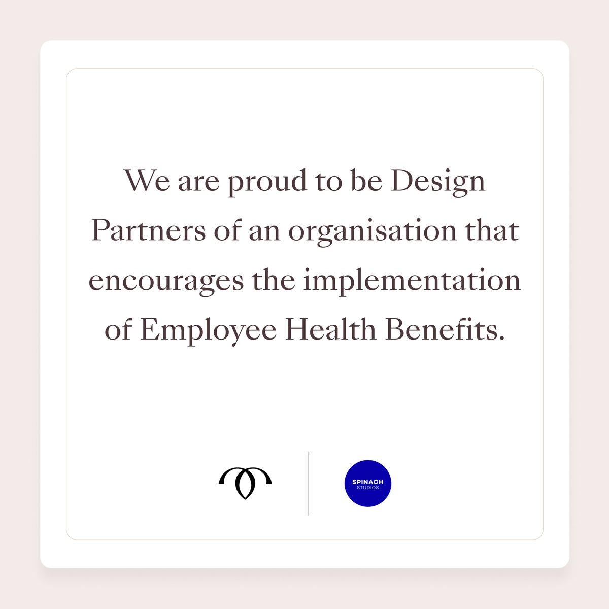 Spinach_Studios's tweet photo. Providing Employee Health Benefits not only boosts morale but also ensures the retention of good talent. We are proud to be design partners of @HertilityHealth, who encourage the implementation of proactive and preventive healthcare packages for women in the workplace. https://t.co/8SZdCA0NKK