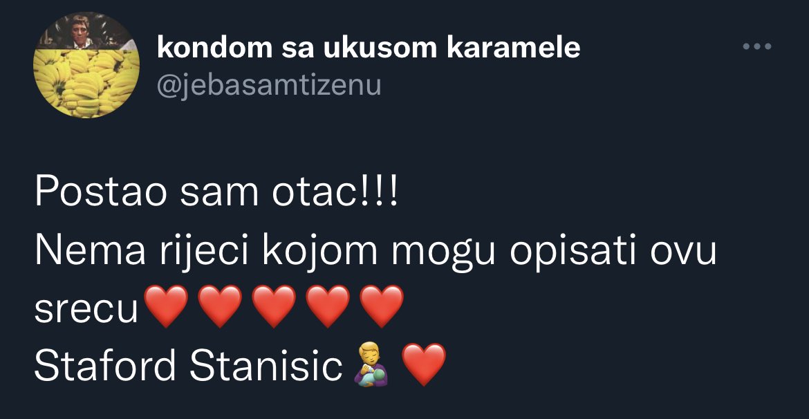 Mishomor's tweet photo. Nikad neću obrisati tviter https://t.co/fVXDNPw8Vy