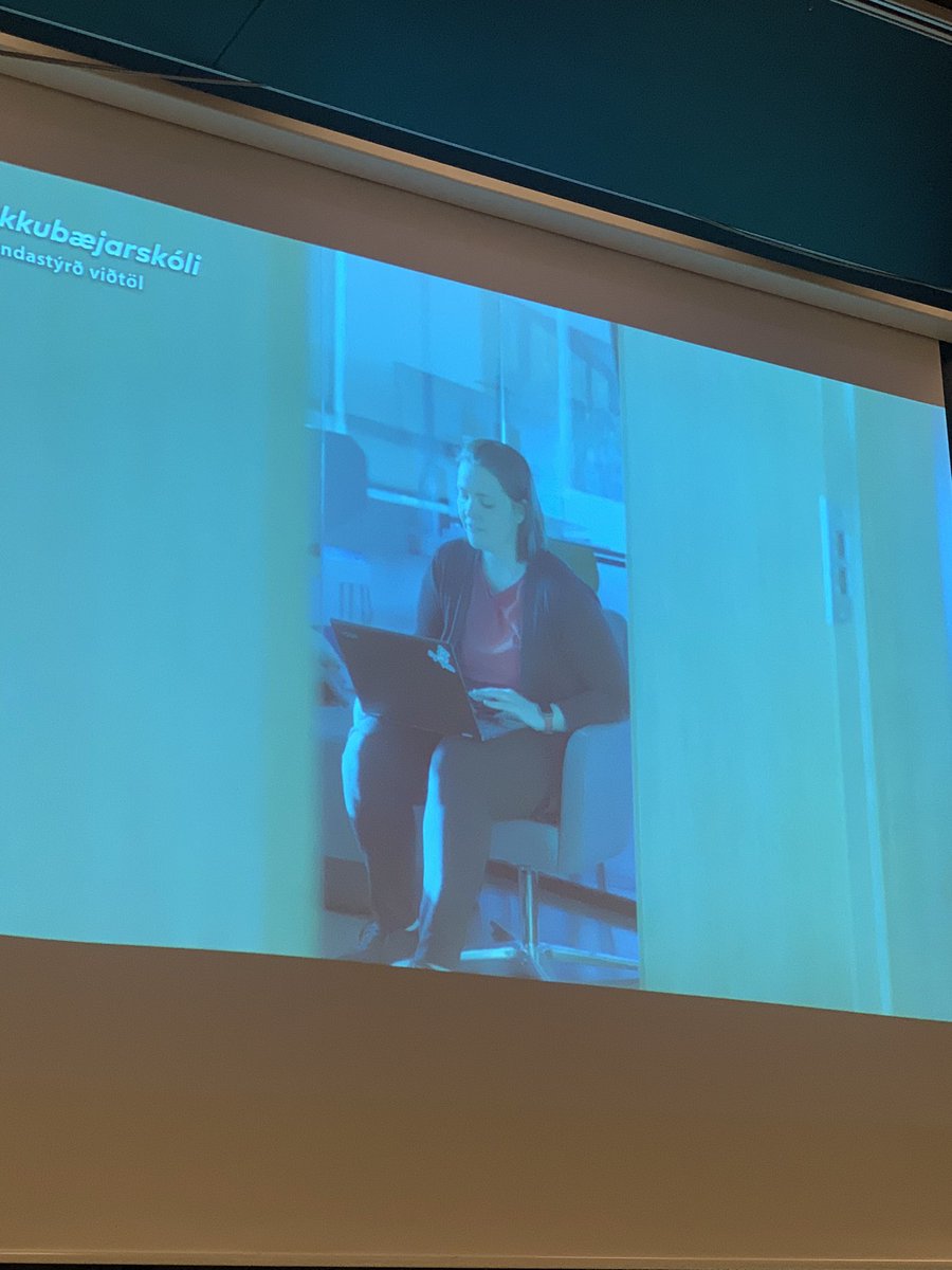 Stolt af okkar konu ❤️👏👏 Nemendastýrð foreldraviðtöl. #Utisonline #menntaspjall #brekkoskoli #skólastjórnun