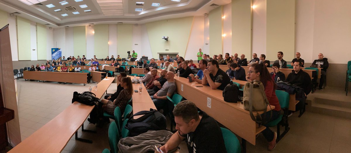 ittourbg's tweet photo. Лекция № 3️
🤵️ HashiCorp Nomad: Orchestration Made Easy 〰️ Вихрен Ганев
#ITTour #RuseConf https://t.co/hy5fdbVFCa