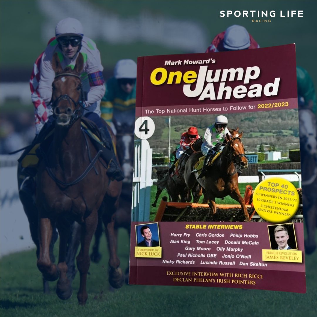 📚 Fancy WINNING a copy of One Jump Ahead? 🏇 Ahead of the new national hunt season, and we have 20 copies of Mark Howard's jumpers to follow 2022/23 to give away! To enter: 👍 Like this post 🔁 Share the post 🤝 Follow @Sportinglife Competition closes 17:00 on 30/09/22