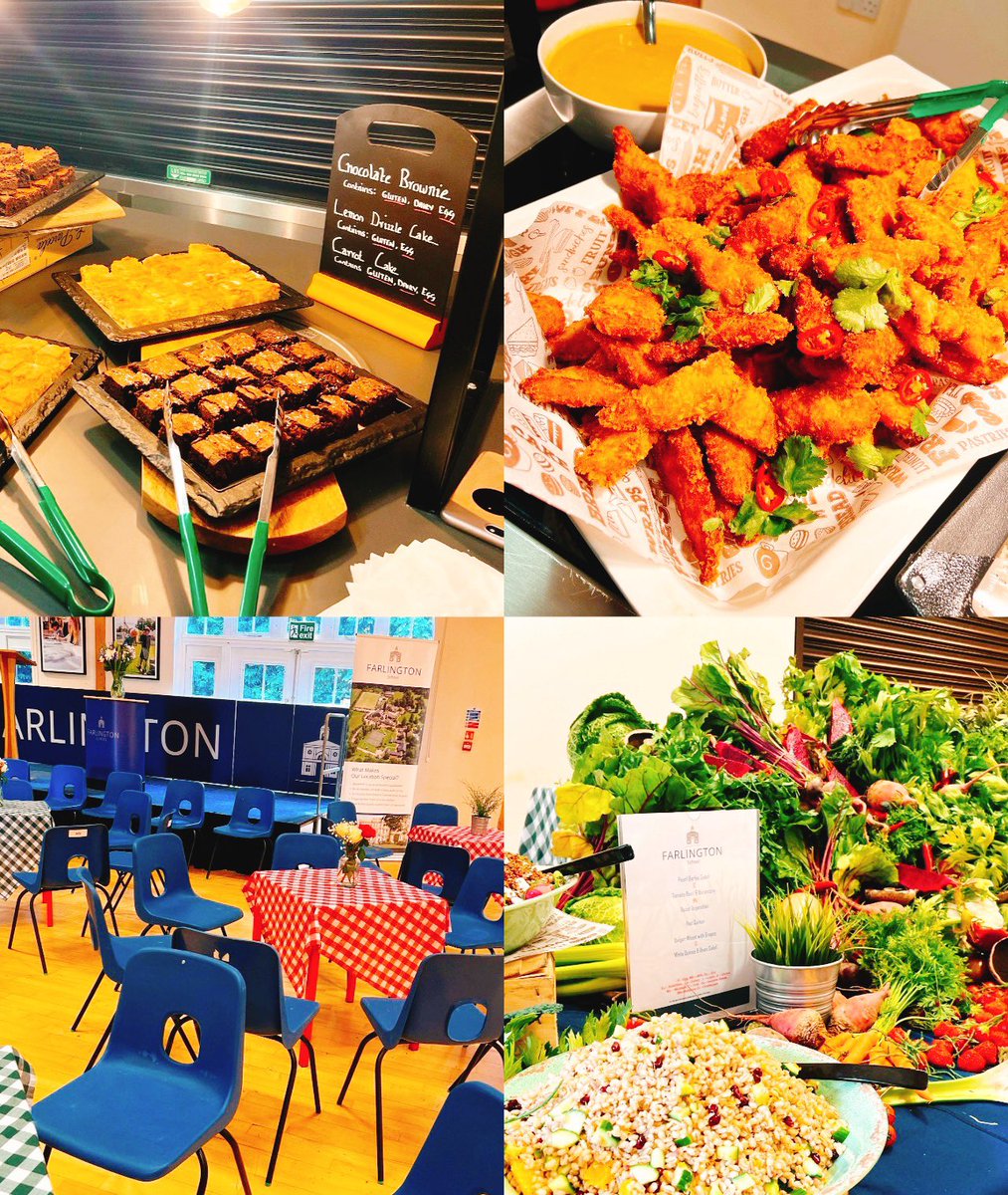 Excellent food display from Marcus and the team at Farlington School Open Day. Well done 👨‍🍳👨‍🍳👨‍🍳team