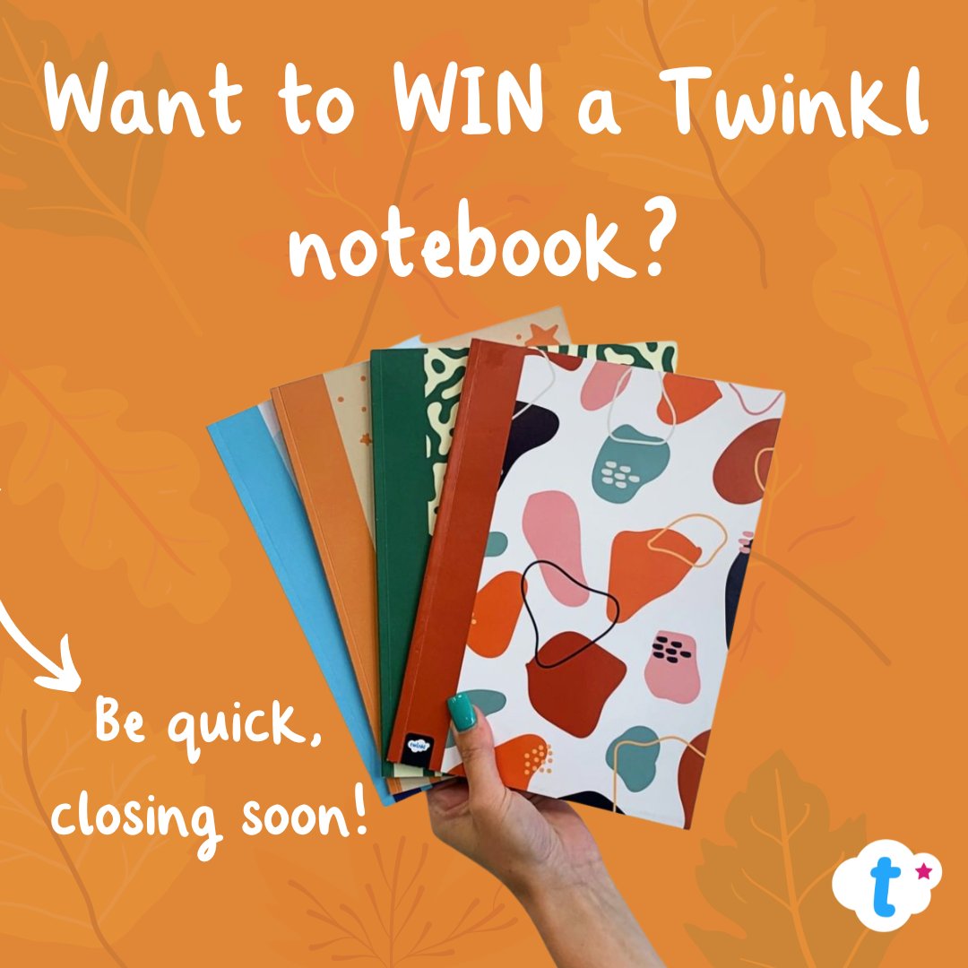 twinklresources's tweet image. 📚 TWINKL NOTEBOOK GIVEAWAY 📚

To be in with a chance of winning,
✍️ Head to our Planning &amp;amp; Bullet Journalling Group 👉 facebook.com/groups/1671974…
✍️ Follow @twinklresources
✍️ Retweet this post!