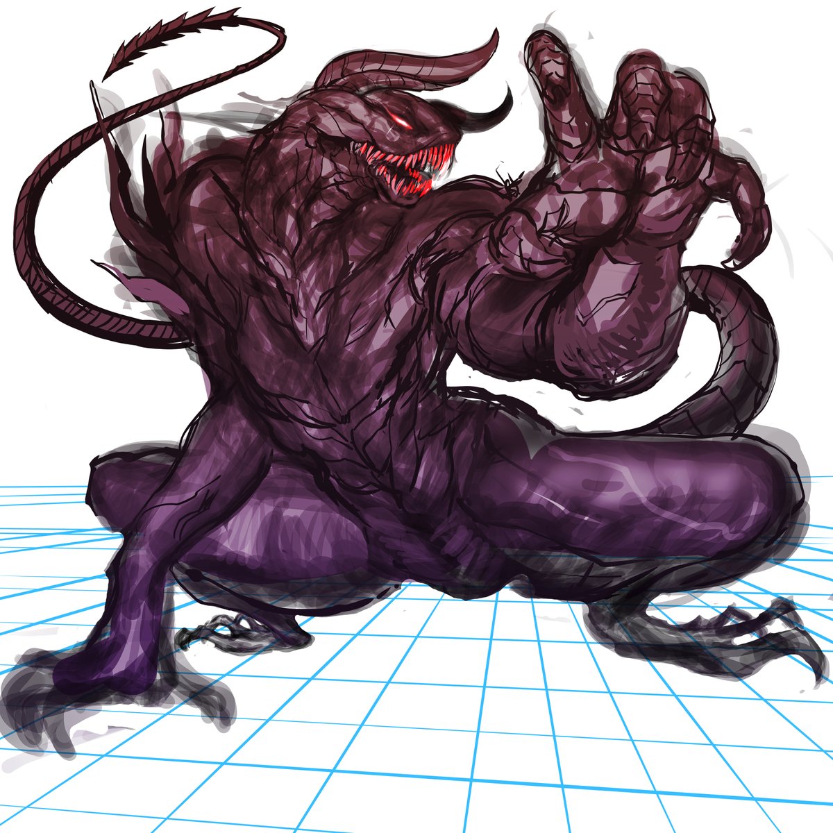 リッターモラクスのラフです('▽')
リュミールちゃんラフの段階ではそんなにムチムチしてませんでした(当社比)カインのモデルは初めデスザウラーみたいなのにしよかと思ってましたが下半身を無理やり画面に入れようとしたらバイオのリッカーみたいになりますたw
#エデンズリッターグレンツェ 