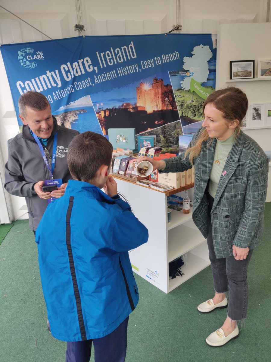 The team @HazelMountainCh are a firm favourite @WomensIrishOpen @dromolandcastle !