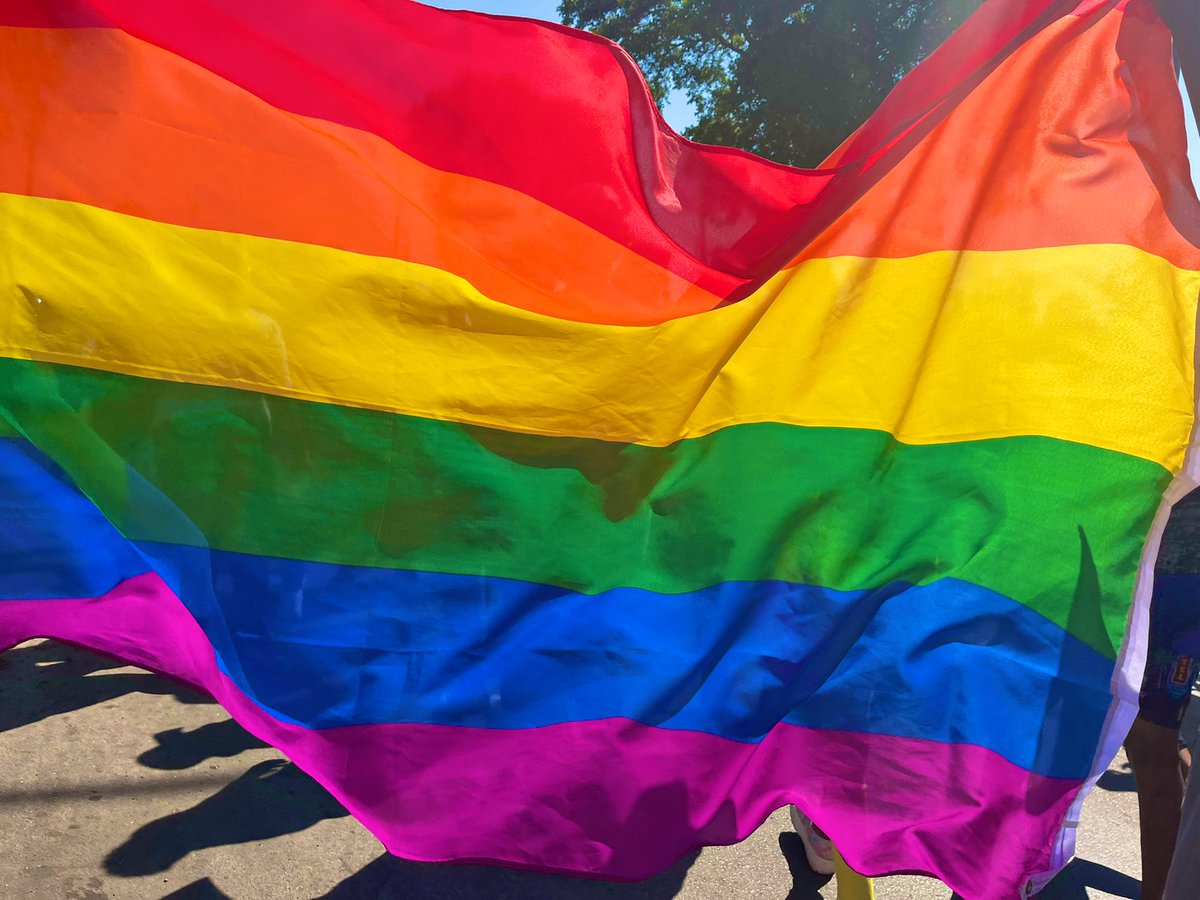 ElisabetFrisk's tweet photo. Amazing day @sowetopride . #LoveisLove ❤️🌈❤️ @SandraKramerEU @FebrelIigo #SowetoPride #EU4LGBT https://t.co/FyOrtYcWHH