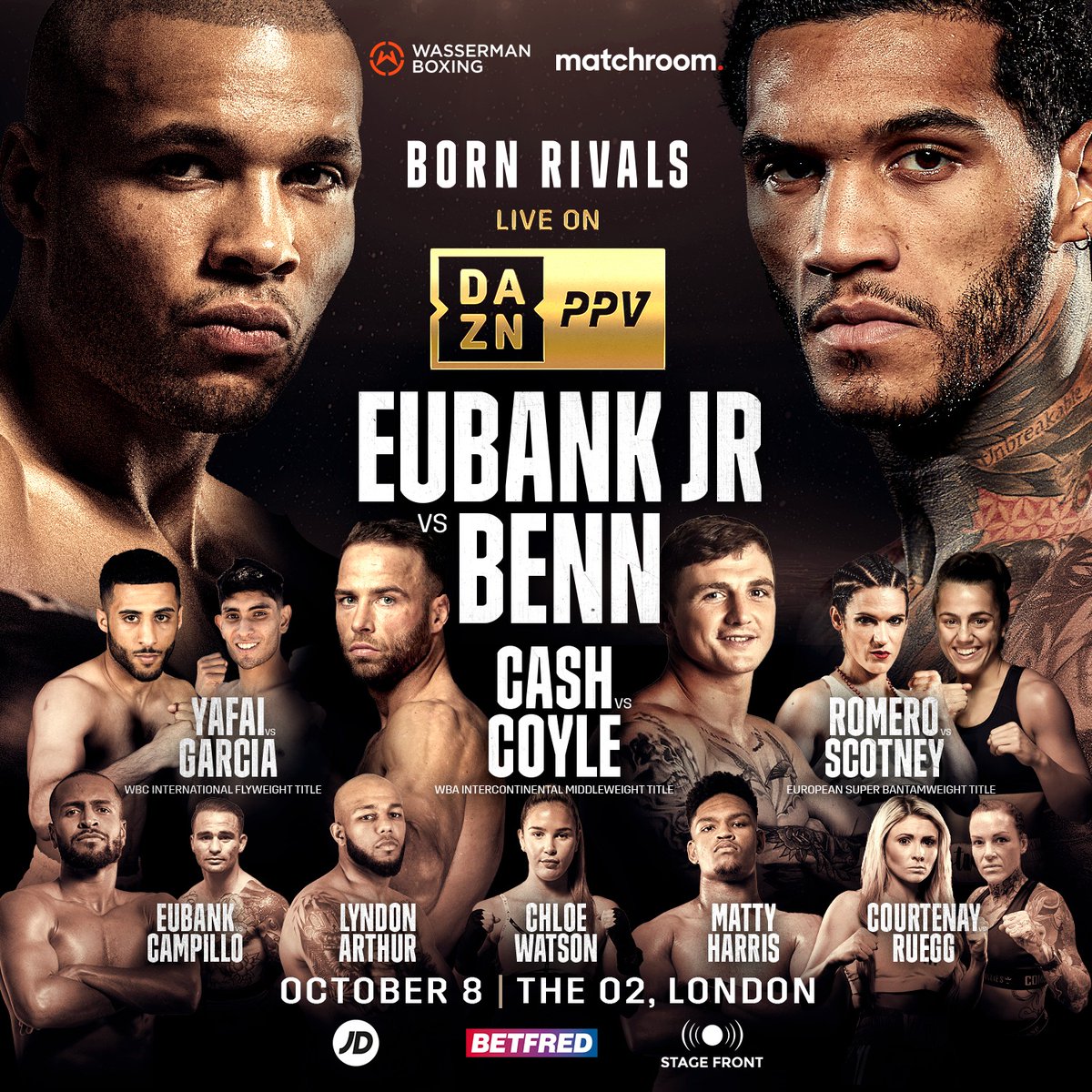 BoxingTicketsNI's tweet photo. 2 Weeks to go!
A massive moment for @cjcoyle07 as he faces @FelixCashboxer for the WBA Inter-Contential Middleweight title on the #EubankJrBenn card at the 02 Arena in London
Can the Kid pull off a big win on DAZN PPV?
#CashCoyle https://t.co/mZnDrxL3he