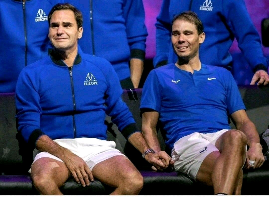 rupinderkaur04's tweet photo. Raw candid, uncensored expression of an emotion.

Roger Federer and Rafal Nadal

Authentic, Real, Grounded

Brave, High spirited, Courageous

Relentless, Resilient, Righteous 

Clear, Calm, Compassionate

This the stuff leaders are made of !!

#leaders #leadership #realleadership https://t.co/ttzHMDiYCJ