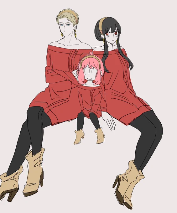 リハビリ的な絵仲良しお揃い 