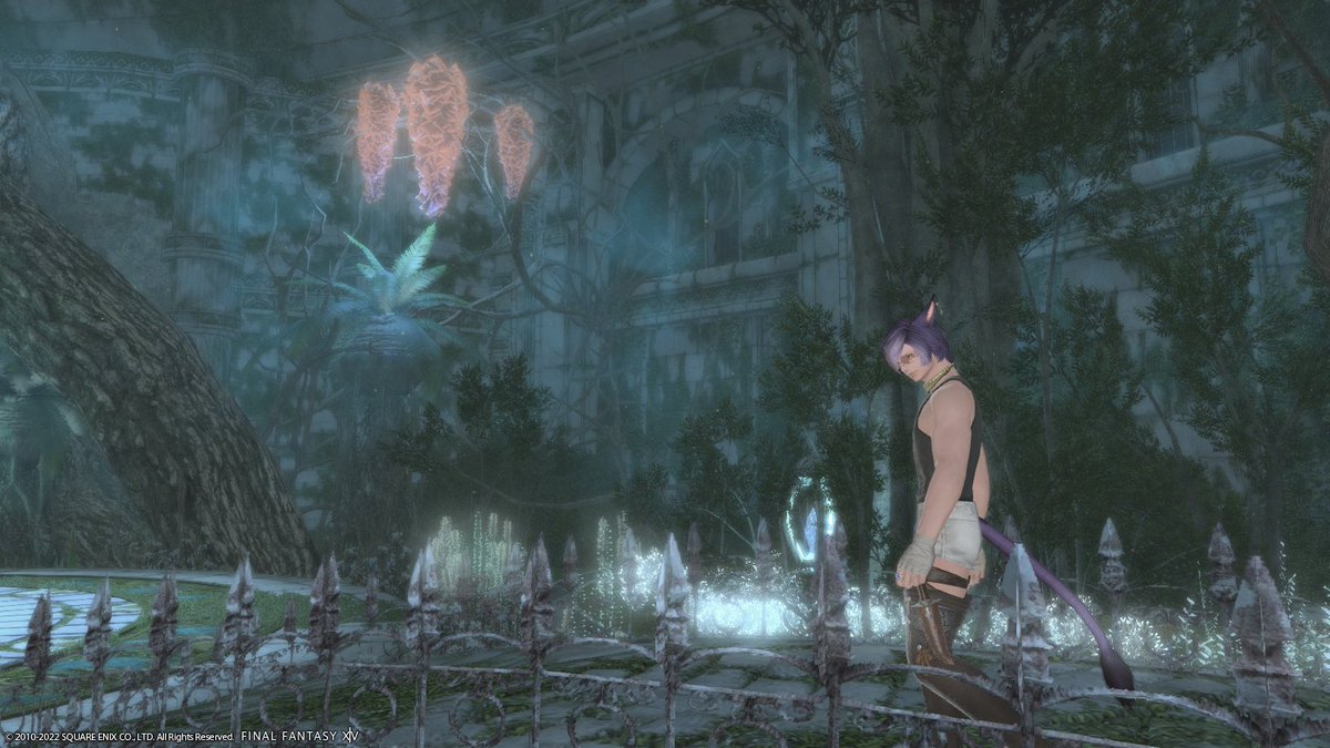 DavionKardoon's tweet photo. Wandered into a strange place today, it was filled with the peaceful hum of nature and a strangely sweet stench in the air. #FFXIV #gpsoe https://t.co/hIBgVrd9br