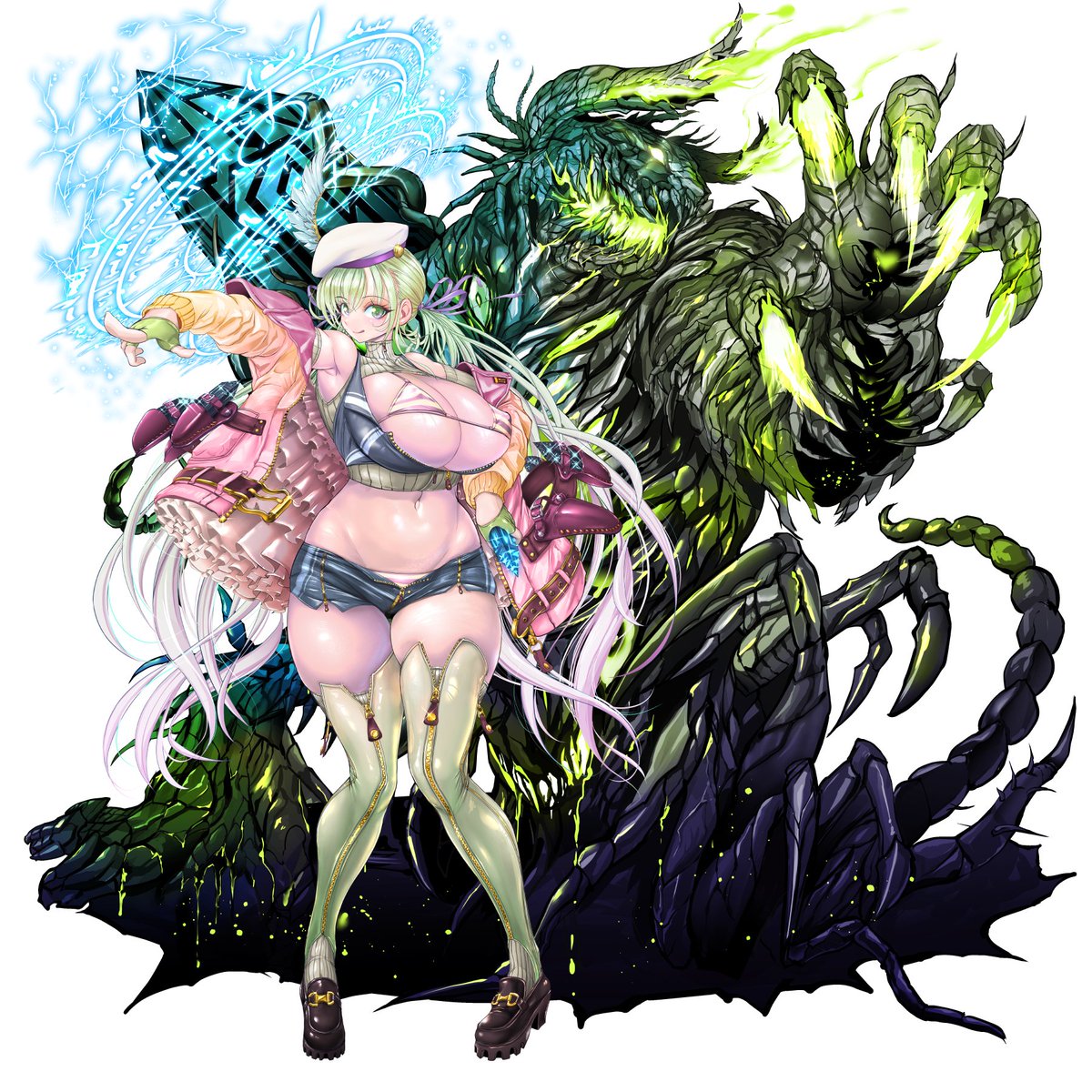 この度大人気覇権ゲーム「エデンズリッターグレンツェ」にて「リュミール・リッター・モラクス」を描かせてもらいやした('▽')大破カットインは是非、苦悦ボイスの喘ぎ声と共にお楽しみください❤
#エデンズリッターグレンツェ 