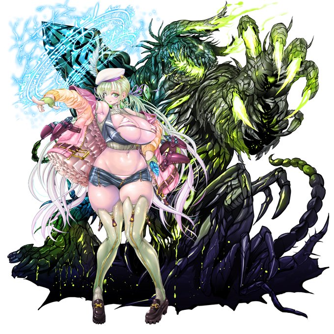 この度大人気覇権ゲーム「エデンズリッターグレンツェ」にて「リュミール・リッター・モラクス」を描かせてもらいやした('▽')大破カットインは是非、苦悦ボイスの喘ぎ声と共にお楽しみください❤
#エデンズリッターグレンツェ 