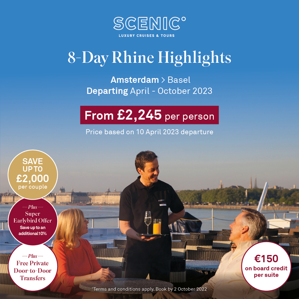 ScenicEmerald's tweet photo. With a mix of beautiful scenery, exquisite culinary delights and historical experiences, river cruises along the Rhine, Main and Danube are perfect choices for first-time cruisers.

Quote CLIAWEEK when booking to apply all offers.

@CLIAUK #LoveCruise #CLIACruiseWeek https://t.co/7jbddPqRM6