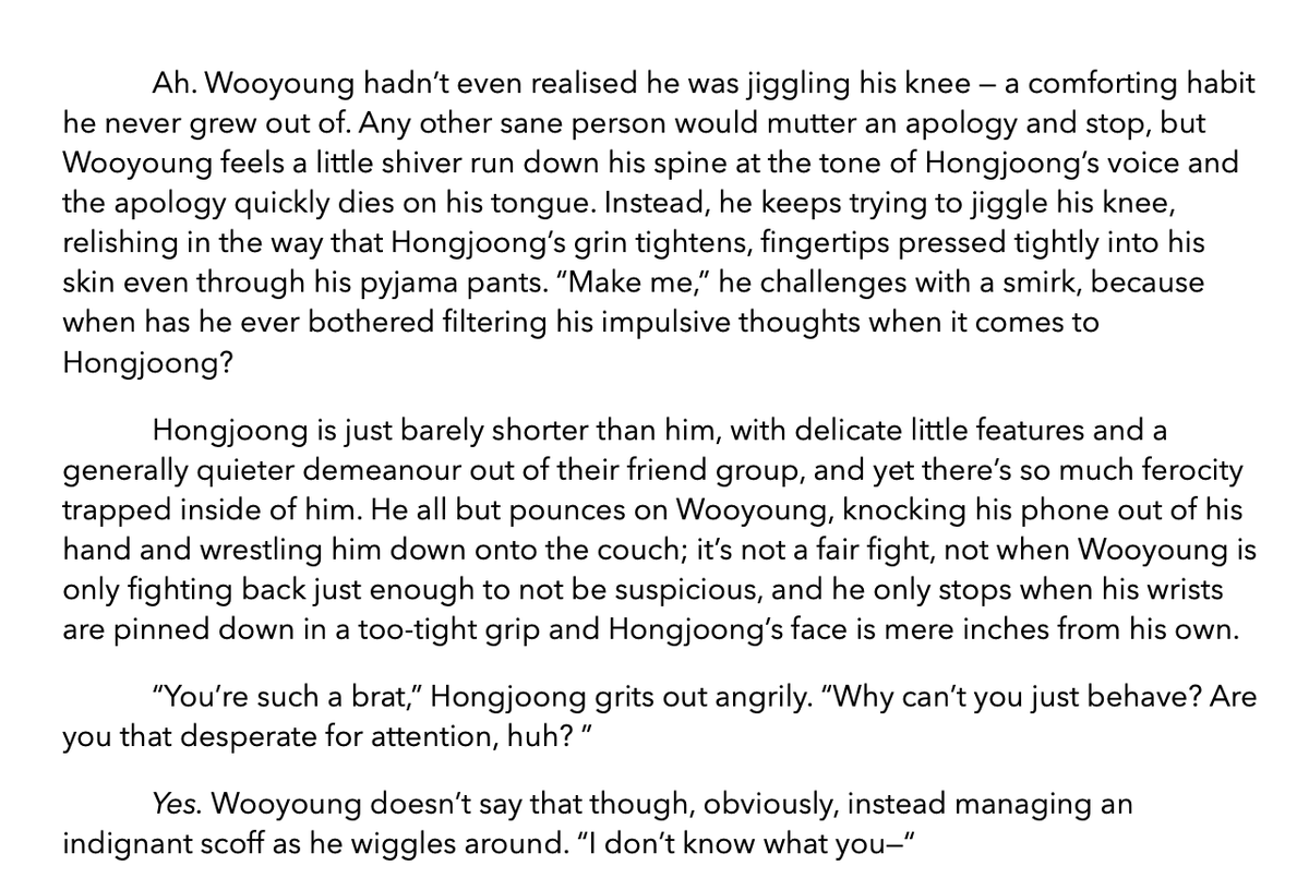 marsxholic's tweet photo. I've never actually posted anything I've written for atz before so feeling a little bit shy 👉👈 but I'm very glad it's woojoong changing that bc I'm obsessed with them haha I once again got very carried away . . . don't let me turn this into a whole fic https://t.co/fd4i3aBlFo
