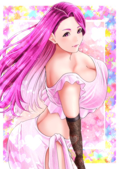 高園ゆり子さん描きました!
とってもお綺麗で大人の魅力もありつつ、それでいて可愛らしさもあって素敵です…! 