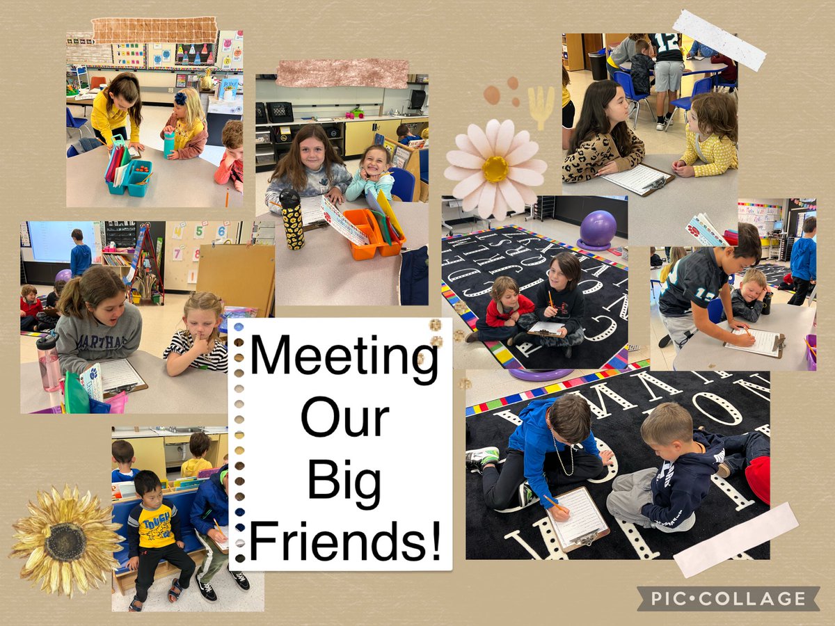 FalveyFriends's tweet photo. We had a great Friday topped off with meeting our 5th grade buddies!  Thanks to Ms. H’s class for teaching us interview skills ♥️ https://t.co/zFKXeAcnYY