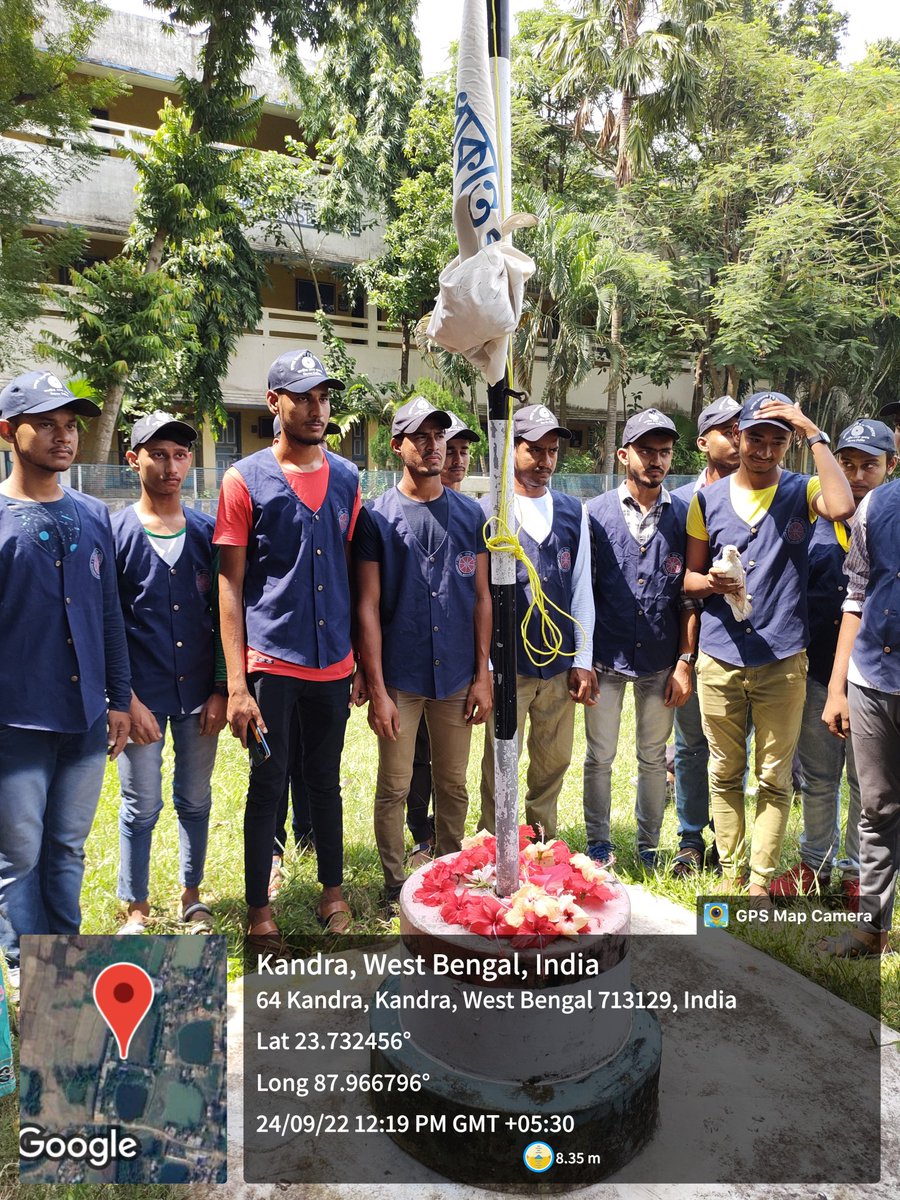 NssKanta's tweet photo. Inauguration of 13th SPECIAL CAMPING PROGRAMME-2022 and celebration of NSS DAY in Kandra Radha Kanta Kundu Mahavidyalaya.
@_nssbu 
@_NSSIndia 
@rdnss_kolkata https://t.co/CyPAdG5zHG