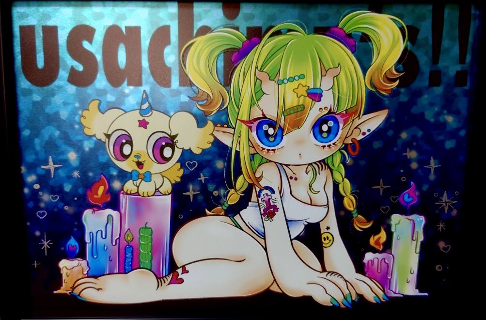 「デザインフェスタvol.56ブース番号【西1F】E-105・106・107(メイ」|usachimu's!!のイラスト