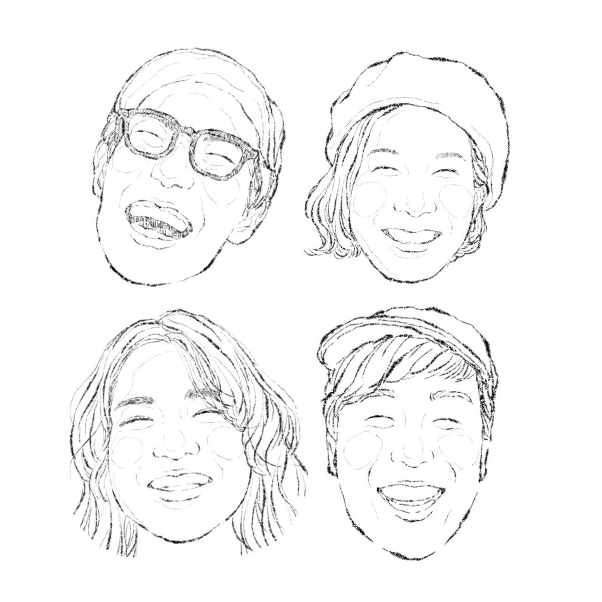 HAPPY SMILE
#似顔絵 #イラスト #似顔絵のWORLD1