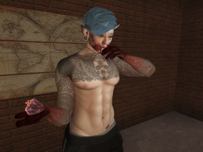 vCUTEbutPSYCHOv's tweet photo. ..:: CUTE but PSYCHO ::..
(be)Eating heart!
https://t.co/wFrn80GxKY

#SecondLife #CUTEbutPSYCHO  #Horror #Halloween #Samhain #EatTheirHeartOut #Bloody #Gory #Bento #Animated #Heartbeat https://t.co/gM1LFXJoCu