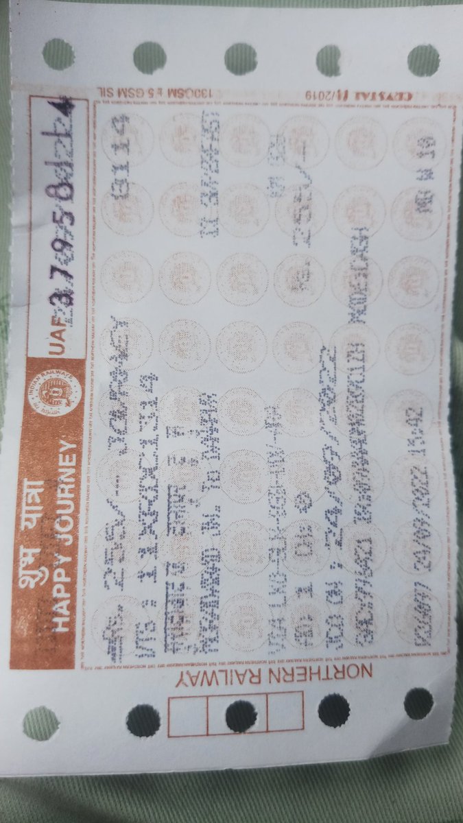 AkashAshwinee's tweet photo. @drm_mb @rpfnr_ @GM_NRly @IRCTCofficial @rpfnrmb CUG:-7300801423 https://t.co/WksgQt7LNS