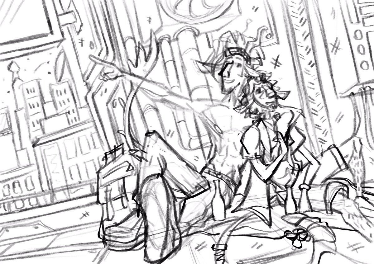 EscapadoDraw's tweet photo. An illustration to celebrate the 1 year of existence of our characters Fynn and Ash (Starmagedon’s character)

#CyberpunkEdgerunners #cyberpunk #cyberpunk2077edgerunners #Cyberpunk2077 #cyberpunk2077rp #cyberpunk2077characters #OC https://t.co/PzhT47Qkmq