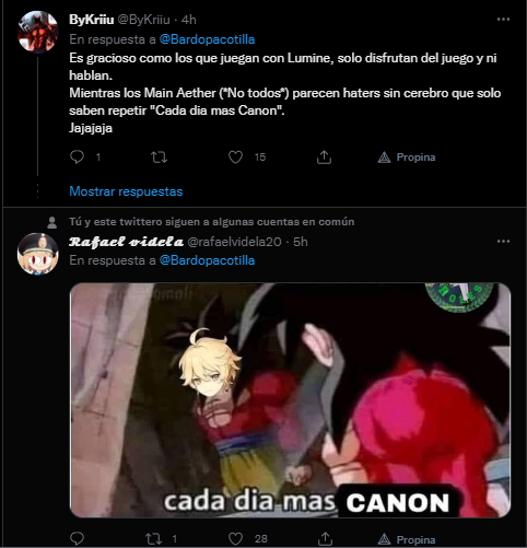 <a href="/Bardopacotilla/">Bardo de pacotilla</a> Hay 2 tipos de respuestas en este tweet:
