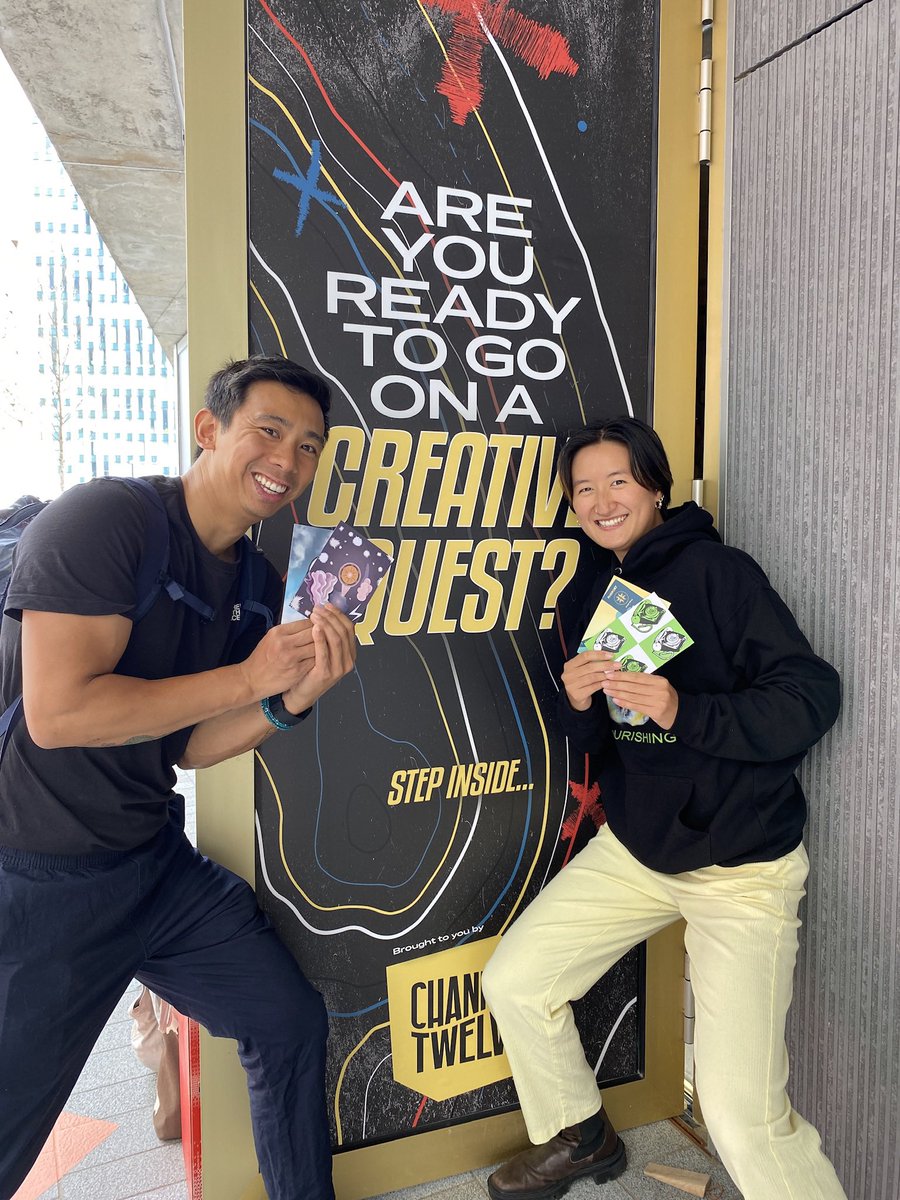 saaamfurness's tweet image. Final weekend of @channel_twelve #creativequests at @L_D_F - we’ve had so many brilliant creative people come through and take on the trail! We’re open 10-7. 📍 Bureau, Design District, North Greenwich