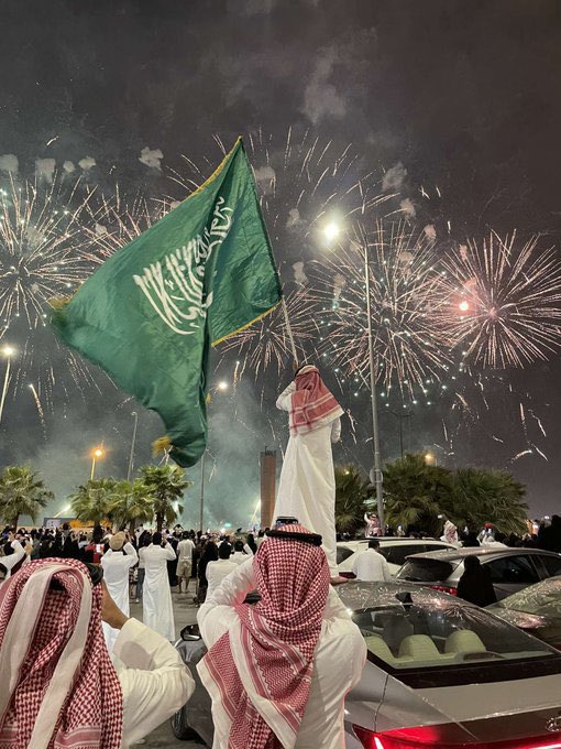 Saudiguidee's tweet photo. • SAUDI NATIONAL DAY 🇸🇦 https://t.co/g7wSt0JcBJ