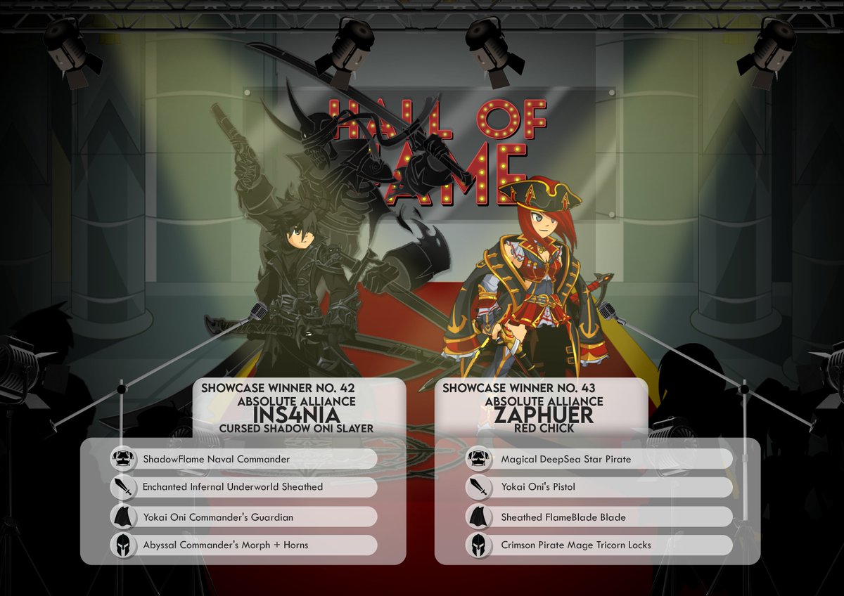 Absolute_AQW's tweet photo. Ahoy! Batten down the hatches and prepare to be boarded! The pirates will come and take control of our ship, but who will come first? Zaphuer, the peacekeeper, or Ins4nia, the cursed plunderer?🏴‍☠️🏴‍☠️ 
They both hit the mark using the newly released TLAPD items. Great job! https://t.co/n2f1ZMeBSf