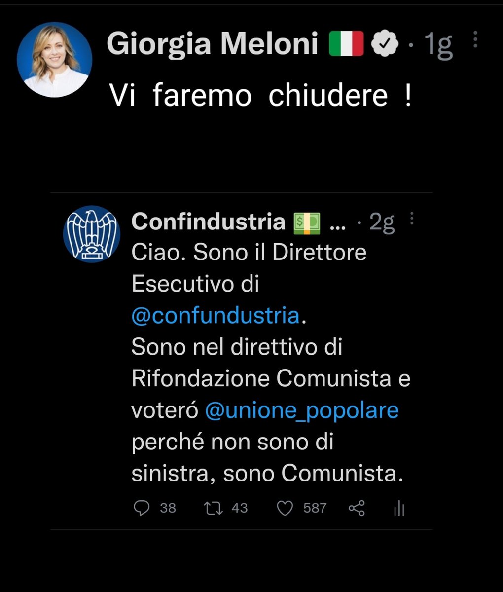 confundustria's tweet photo. Staremo a vedere. https://t.co/RqR1an0Luk
