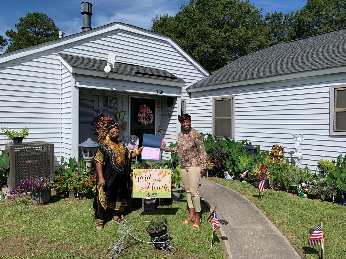 hacg_goldsboro's tweet photo. Congratulations to recent Yard of the Month winners!
 
-Carl Waddell (not pictured)
-Sandra McKnight
-Rosa Rawls
-Marie Hill

Thank you all for showing creativity and taking pride in your yard.

#hacgnc #GoldsboroNC #WayneCountyNC https://t.co/iRnVzhVgJR