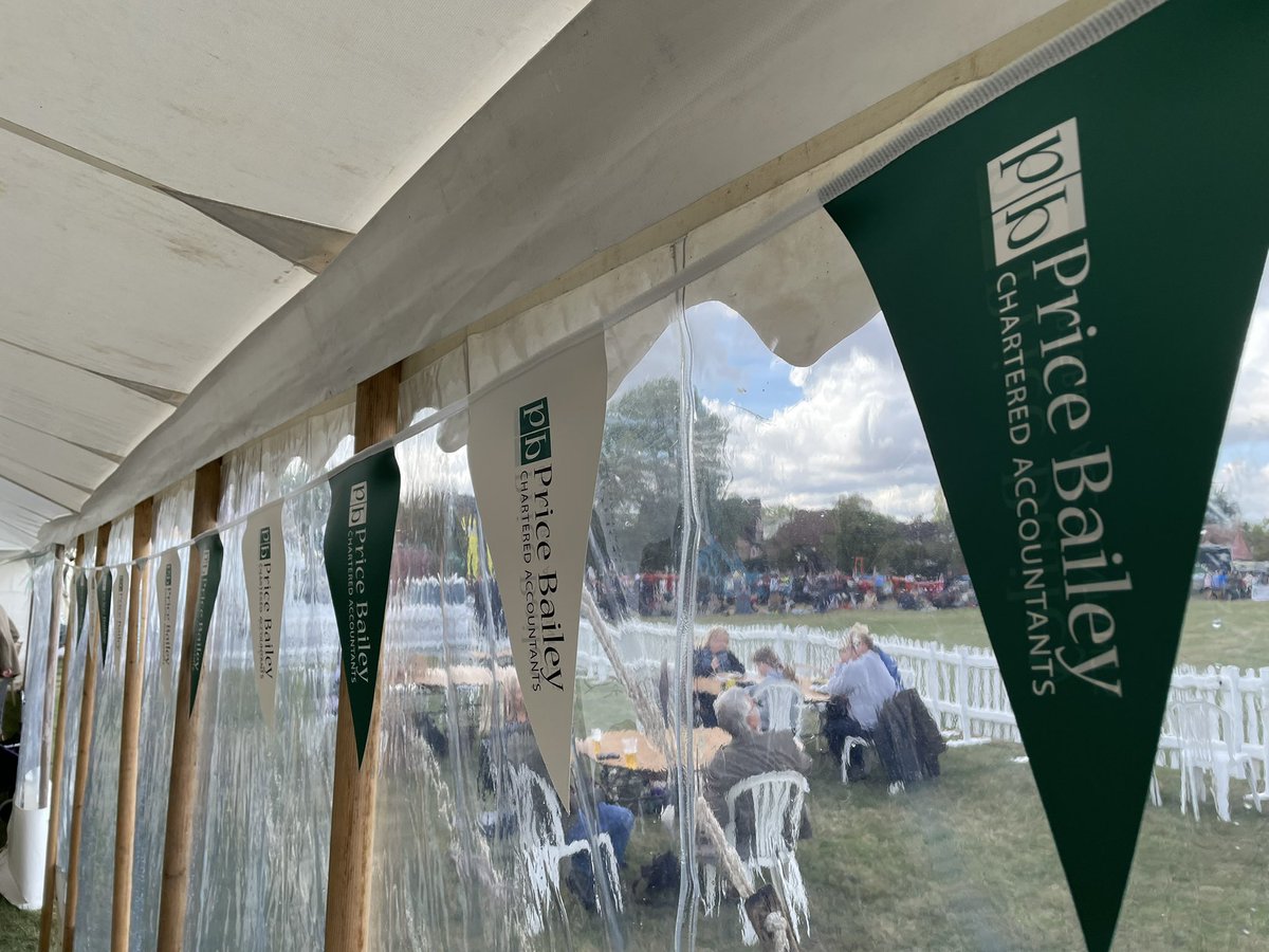 WillSherring's tweet photo. Lovely lunch in the @Price_Bailey sponsored members tent at Gransden Agricultural Show. https://t.co/Jw3kMJcM75