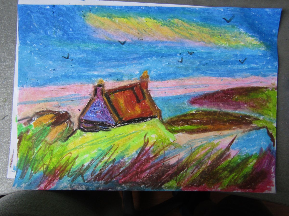 NeptunPlanet's tweet image. #art #artwork #sketch #landscapeartist #artist #pastel #pastels #softpastel #softpastelwork