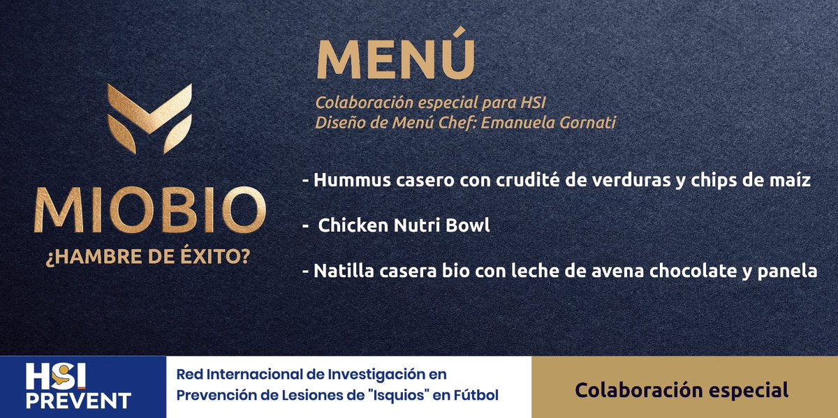 HSI_Prevent's tweet photo. Hora de la comida 😋
Gracias a #MioBio por el delicioso menú saludable🤤
Un menú especial elaborado para @HSI_Prevent por la chef Emanuela Gornati 👩🍳
Interesad@s en más detalles?
Toda la info aquí: https://t.co/D8ibpOy8cH https://t.co/xFkWY93Oco