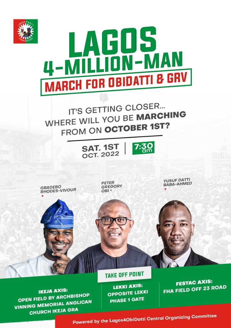 Lagos are you ready? #Ashawo #1MillionMarch4PeterObi #EndSARS #EndAsuuStrikeNow