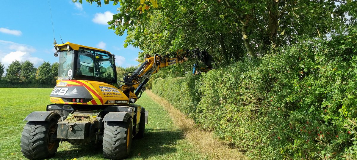 Adrianplanthire's tweet photo. Todays job my least favourite hedge low branches and hoping not to snag any pipes https://t.co/zDMdKi7waj
