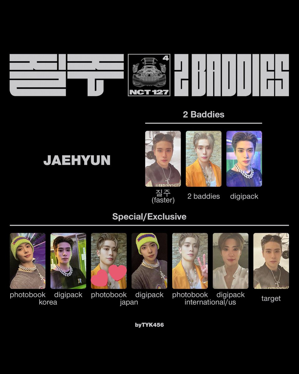 nct127 2baddies スペシャル　ジャニトレカ　popup