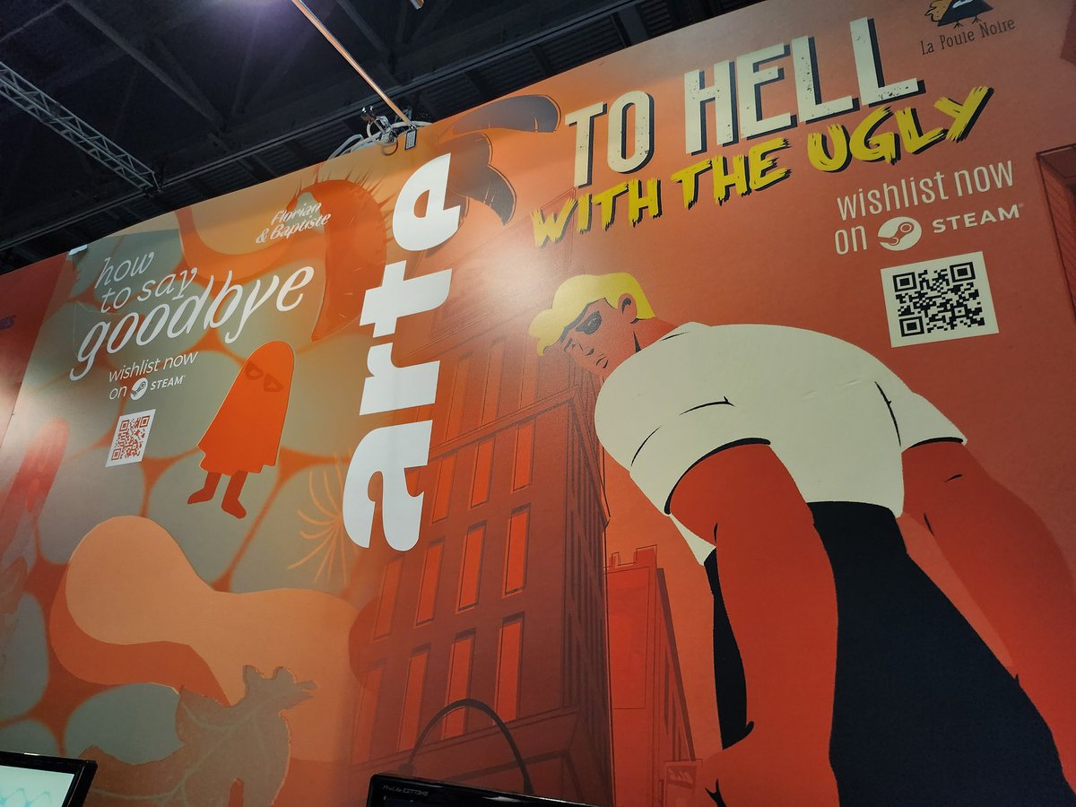 megpelliccio's tweet image. Definitely two of my faves from #EGX2022 - #ToHellWithTheUgly and #HowToSayGoodbye! @OhChickenBalls and I loved these!!