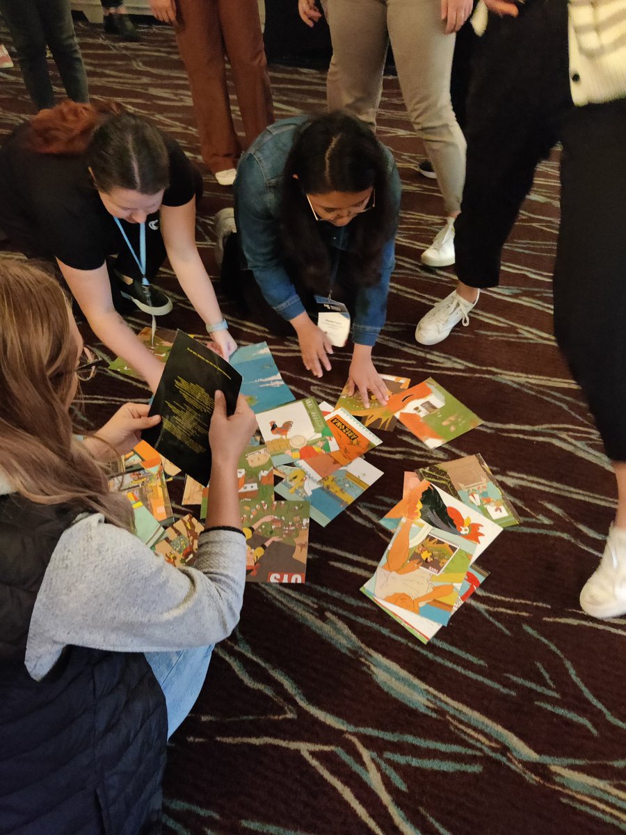 LisaPhEducate's tweet photo. These activities make for the last day of #BeginningTeachers Conference so fun!! ๐ฒ๐ We're learning about making a #studentledclassroom ๐ @albertateachers @Rusty1122 @GEOEC https://t.co/qHZNeBfi8T