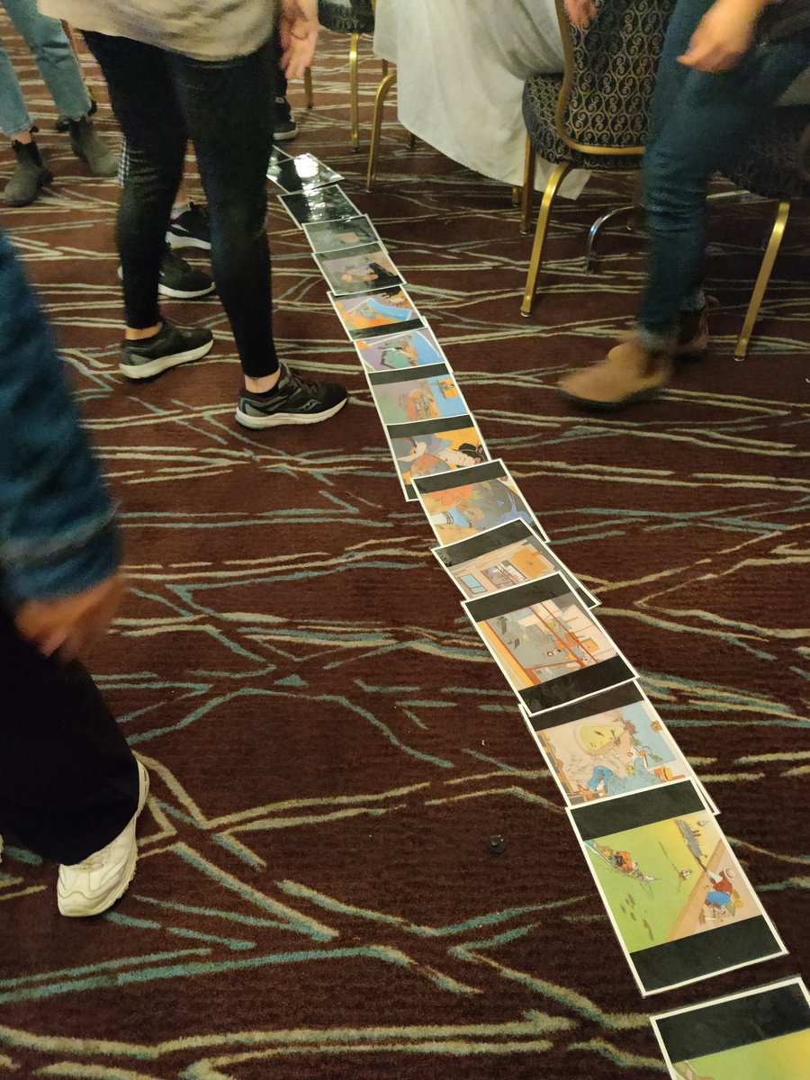 LisaPhEducate's tweet photo. These activities make for the last day of #BeginningTeachers Conference so fun!! ๐ฒ๐ We're learning about making a #studentledclassroom ๐ @albertateachers @Rusty1122 @GEOEC https://t.co/qHZNeBfi8T