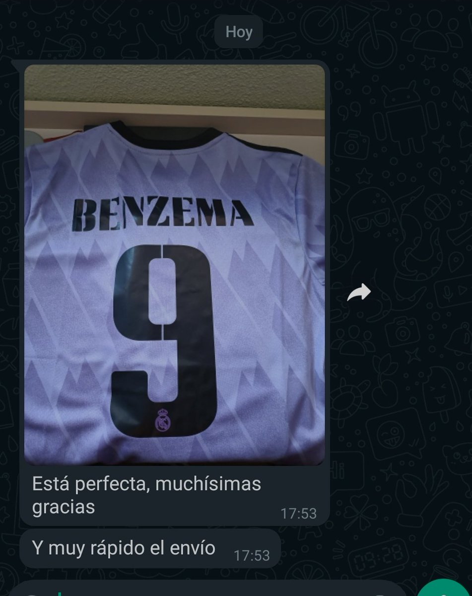 TOPJerseys_'s tweet photo. Seguimos recibiendo opiniones de nuestros clientes 🙌 https://t.co/gSv7O79vxV