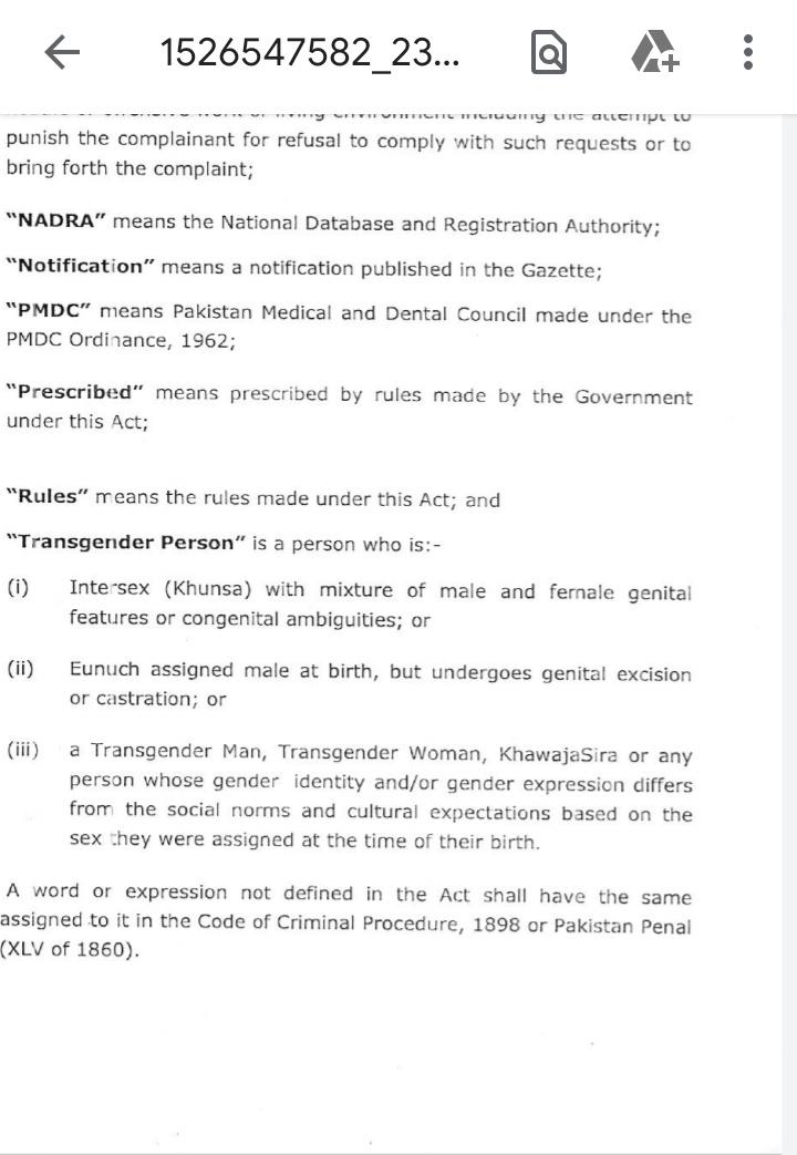 Harlee18599909's tweet photo. Definition of transgender in act is enough to reject this Transgender act #LGBTQ https://t.co/TzHNBvkswn