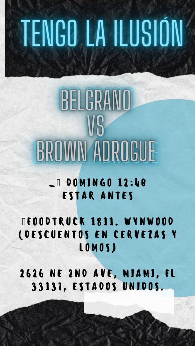 El Yanqui Pirata (BELGRANO) tweet media